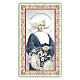 Holy card, Saint Catherine Laboure, Prayer ITA 10x5 cm s1