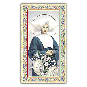 Holy card, Saint Catherine Laboure, Prayer ITA 10x5 cm