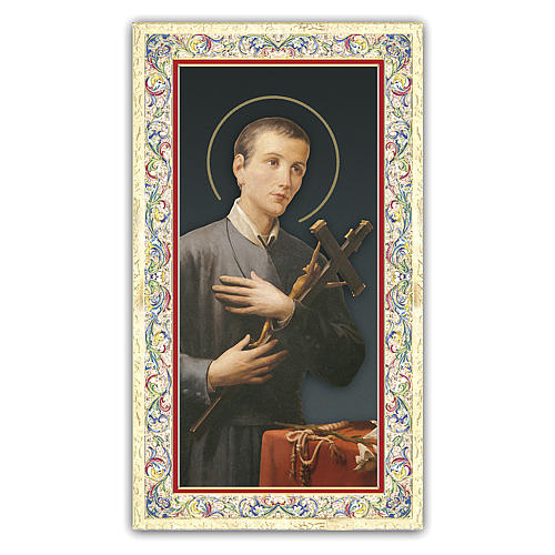 Image votive St Gérard Majella 10x5 cm 1