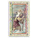 Holy card, Saint Christopher, Prayer ITA 10x5 cm s1