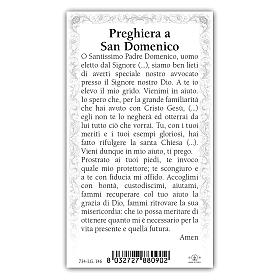 Santino San Domenico    10x5 cm ITA