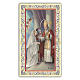 Holy card, Saint Valentine, Lovers' Prayer ITA, 10x5 cm s1