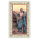 Holy card, Saint Bartholomew the Apostle, Prayer ITA, 10x5 cm s1