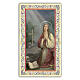 Heiligenbildchen, Maria Magdalena, 10x5 cm, Gebet in italienischer Sprache s1