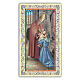 Heiligenbildchen, Heiliger Blasius, 10x5 cm, Gebet in italienischer Sprache s1