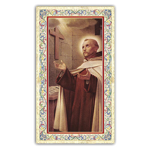 Holy card, Saint John of the Cross, Prayer ITA 10x5 cm 1