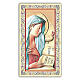 Heiligenbildchen, Maria Virgo Fidelis, 10x5 cm, Gebet in italienischer Sprache s1