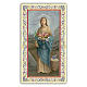 Holy card, Saint Dorothy, Prayer ITA, 10x5 cm s1