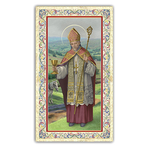 Holy card, Saint Richard, Prayer ITA, 10x5 cm 1