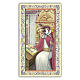 Holy card, Saint Gregory, Prayer ITA 10x5 cm s1