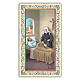 Holy card, Saint Emily de Vialar, Prayer ITA 10x5 cm s1