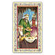 Holy card, Adoration of the Magi, Prayer ITA 10x5 cm s1