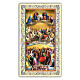 Heiligenbildchen, Das Paradies, 10x5 cm, Gebet in italienischer Sprache s1