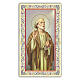 Heiligenbildchen, Heiliger Apostel Petrus, 10x5 cm, Gebet in italienischer Sprache s1