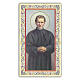 Heiligenbildchen, Don Bosco, 10x5 cm, Gebet in italienischer Sprache s1