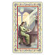 Holy card, Saint Cecilia, The Musician's Prayer ITA 10x5 cm  s1