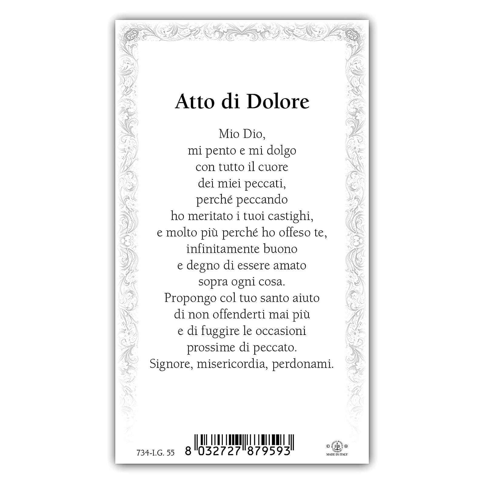 Atto Di Dolore Confessione Facebook Mio dio, mi pento e mi dolgo con tutto il cuore dei miei