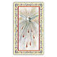 Holy card, Holy Spirit, Prayer ITA, 10x5 cm s1