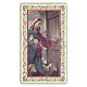 Heiligenbildchen, Jesus, der gute Hirte, 10x5 cm, Gebet in italienischer Sprache s1