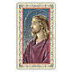 Holy card, Jesus Christ, Do Not Cry If You Love Me ITA, 10x5 cm s1