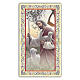 Heiligenbildchen, Jesus, der Gute Hirte II, 10x5 cm, Gebet in italienischer Sprache s1