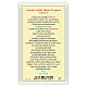 Holy card, Our Lady of Lourdes, Magnificat ITA, 10x5 cm s2