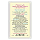Holy card, Our Lady of Medjugorje, Prayer to the Mother of Goodness, Love and Mercy ITA, 10x5 cm s2
