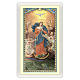 Holy card, Mary Untier of Knots, Prayer to Mary Untier of Knots ITA 10x5 cm s1