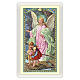 Holy card, Guardian Angel, Angel of God ITA 10x5 cm s1