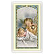 Holy card, Guardian Angel, Prayer to the Guardian Angel ITA 10x5 cm s1