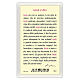 Holy card, Padre Pio, Prayer of Saint Pio ITA 10x5 cm s2