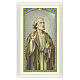 Holy card, Saint Peter, Novena to Saint Peter ITA 10x5 cm s1