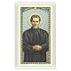 Image votive St Jean Bosco Prière de Don Bosco ITA 10x5 cm s1