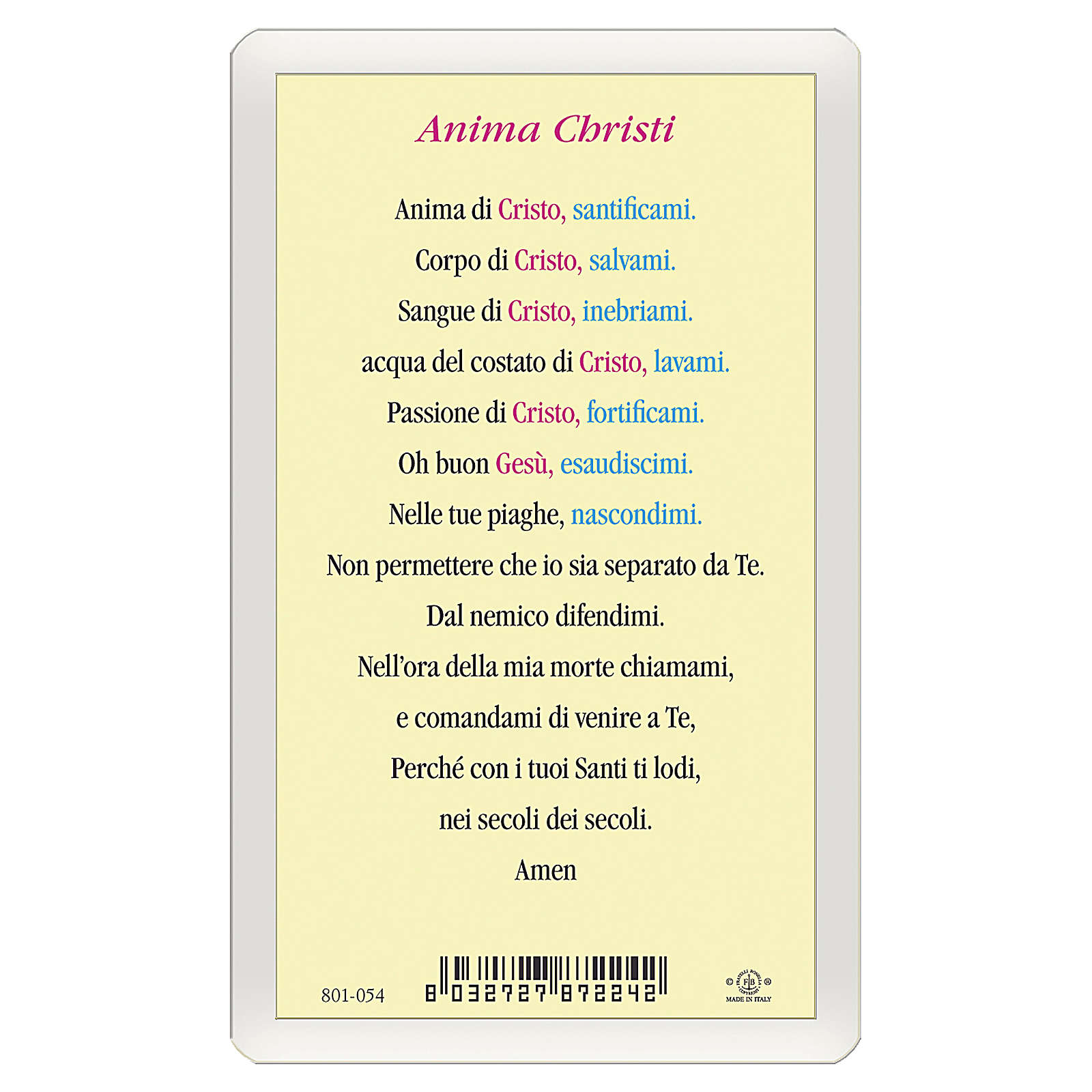 anima christi