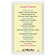 Holy card, Resurrection, "Scopri l'Amore" Discover Love ITA, 10x5 cm s2