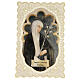 Holy card of Saint Catherine with lace decoration, 4x3 in s1
