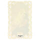 Holy card of Saint Monica with lace decoration, 4x3 in s2