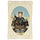 Image pieuse de Sainte Agathe avec dentelle 11x7 cm s1