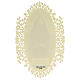 Image pieuse de Sainte Françoise-Xavière Cabrini décorée de dentelle 11x7 cm s2