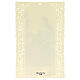 Estampa religiosa Santa Francisca Romana papel de alta calidad adorno de encaje 11x7 cm s2