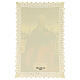 Saint Augustine Holy Card Lace-Decorated, 11x7 cm s2
