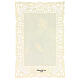 Holy card of St. Philip the Apostle with lace decoration, 11x7 cm s2