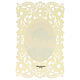 St Damien de Veuster Holy Card with Lace Decoration, 11x7 cm s2