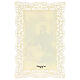 Estampa religiosa de San Juan de Dios adorno de encaje 11x7 cm s2