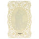 Holy card of Saint Polycarp with lace decoration, 4x3 in s2