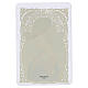 Holy card of Child Virgin Mary 12x7 cm, lace-edged decoration s2