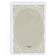 Baptism Holy Card with Guardian Angel and Child 12x7 cm, Lace-Edged Decoration s2