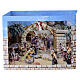 Carte de Noël Nativité tridimensionnelle en couleurs pop-up s1