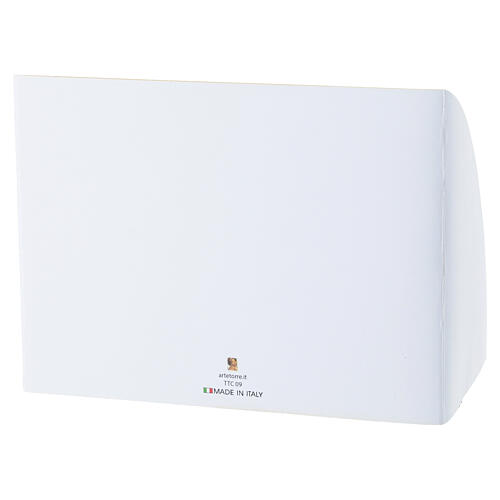 Biglietto natalizio pop up montagne innevate e Natività 4