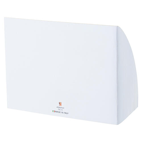 Weihnachts-Pop-up-Karte 3D – Geburt Christi vor mittelalterlichem Panorama 4